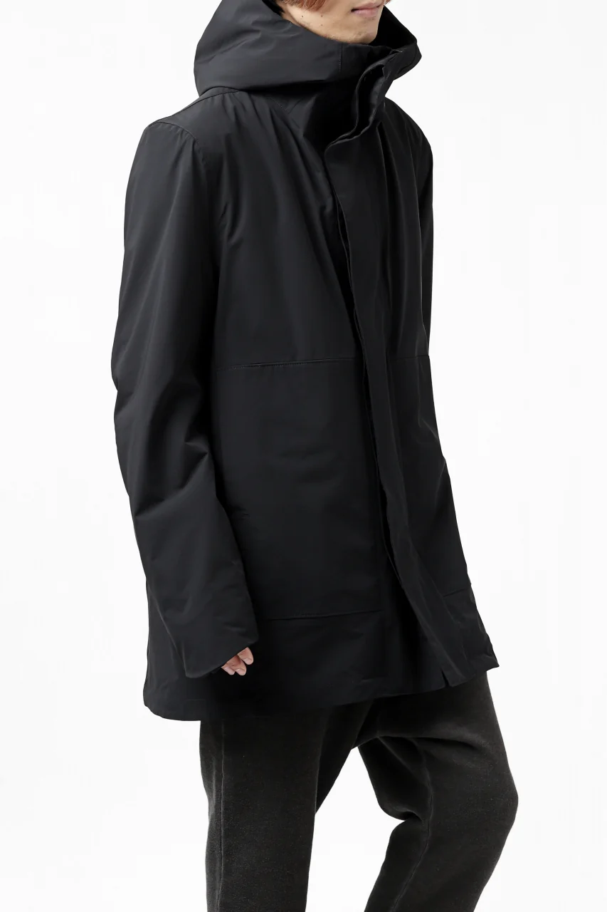 Hannibal. Waterproof Hoodie Jacket / Reyk 105. Thermore® (MAT BLACK) - Image 43