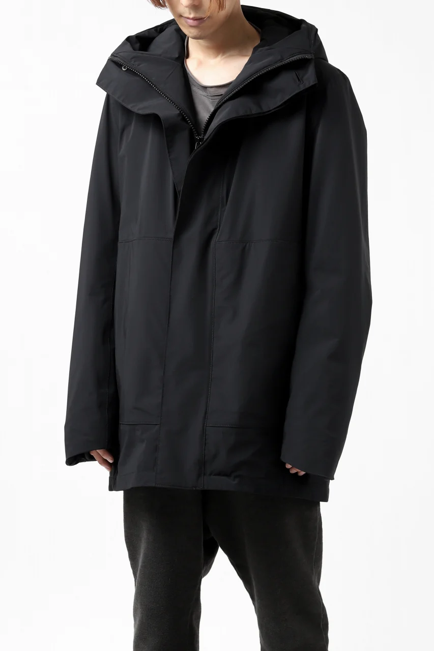 Hannibal. Waterproof Hoodie Jacket / Reyk 105. Thermore® (MAT BLACK) - Image 46