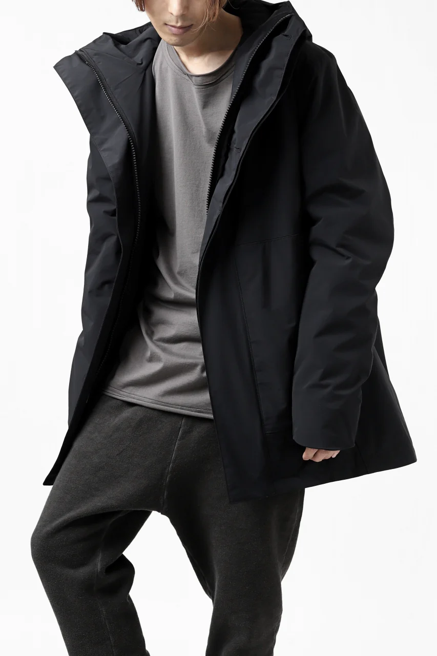 Hannibal. Waterproof Hoodie Jacket / Reyk 105. Thermore® (MAT BLACK) - Image 50