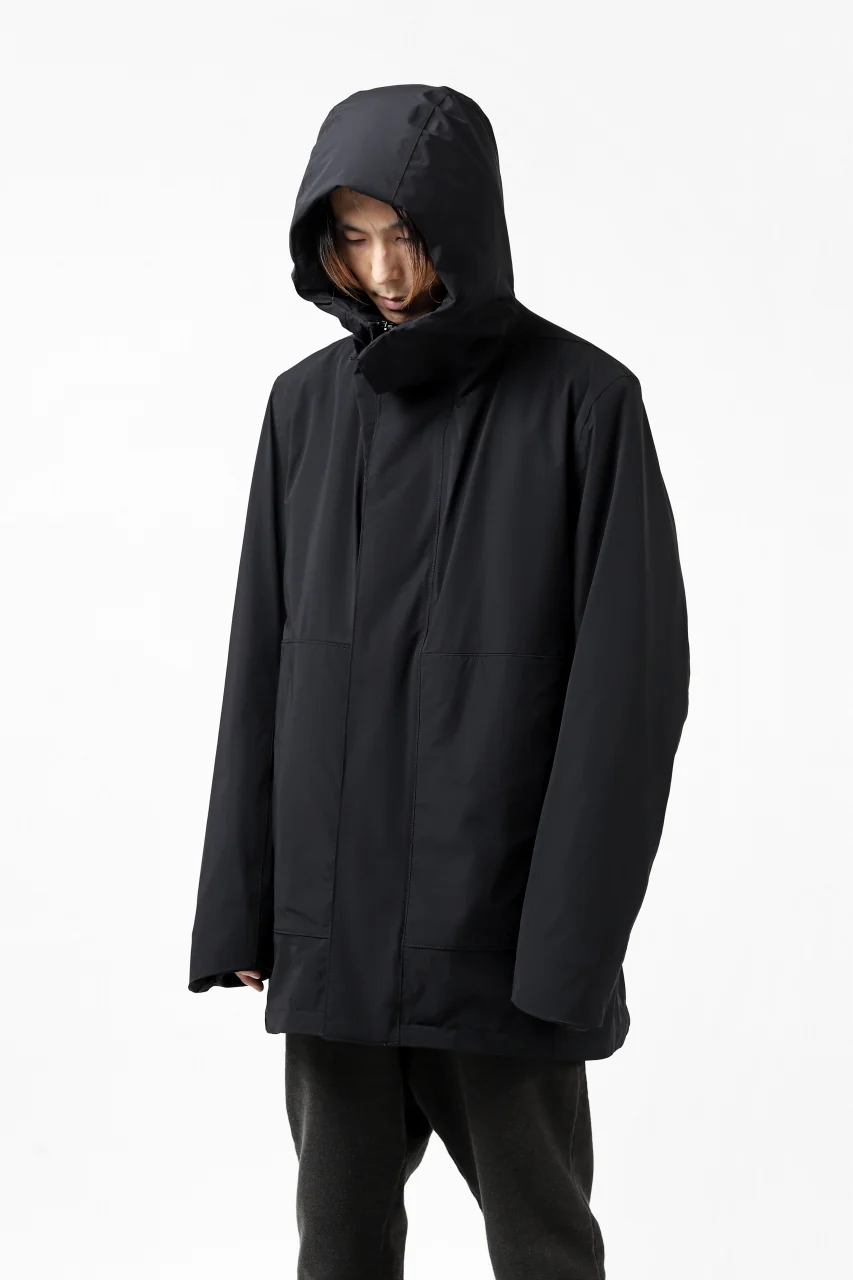 Hannibal. Waterproof Hoodie Jacket / Reyk 105. Thermore® (MAT BLACK) - Image 52
