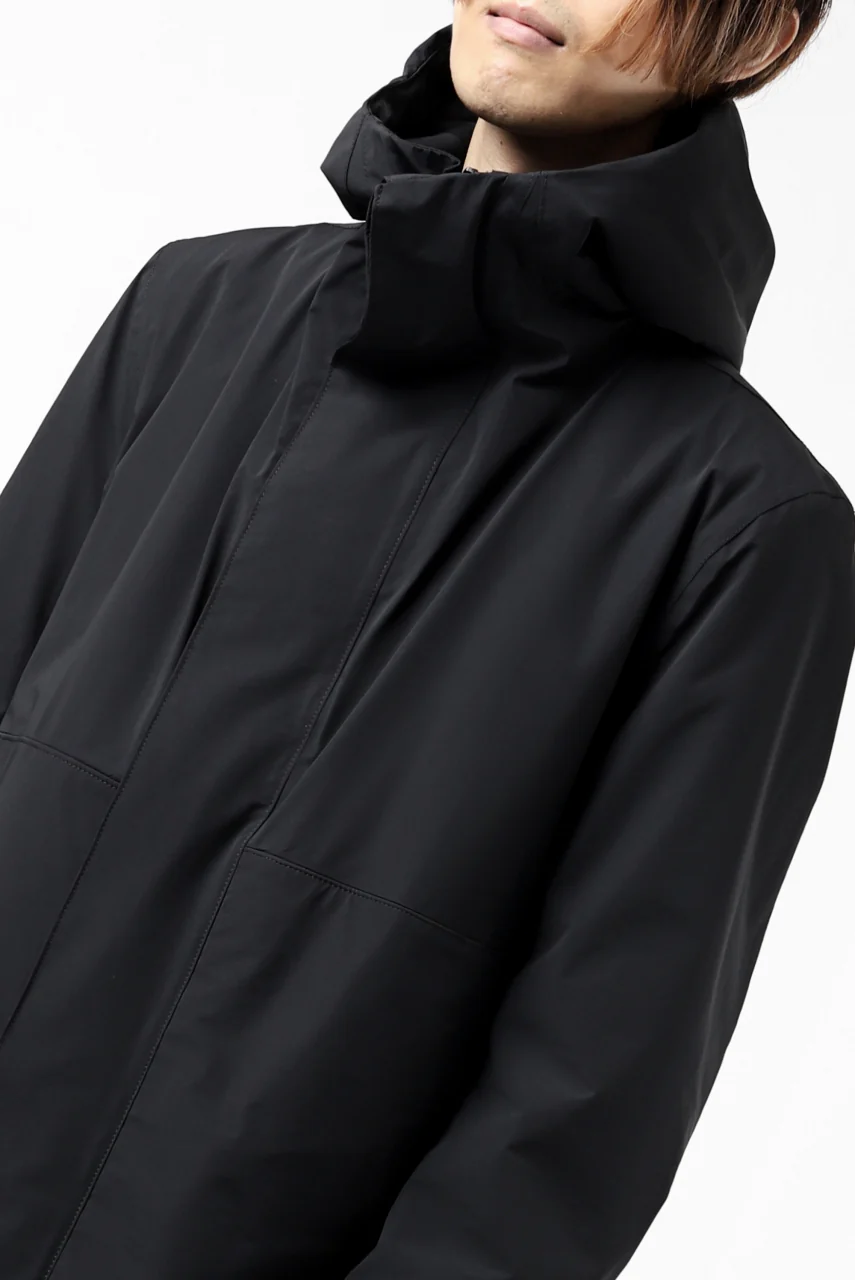 Hannibal. Waterproof Hoodie Jacket / Reyk 105. Thermore® (MAT BLACK) - Image 56