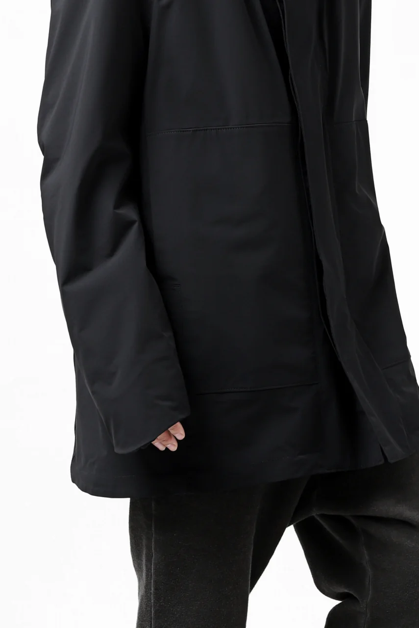 Hannibal. Waterproof Hoodie Jacket / Reyk 105. Thermore® (MAT BLACK) - Image 57
