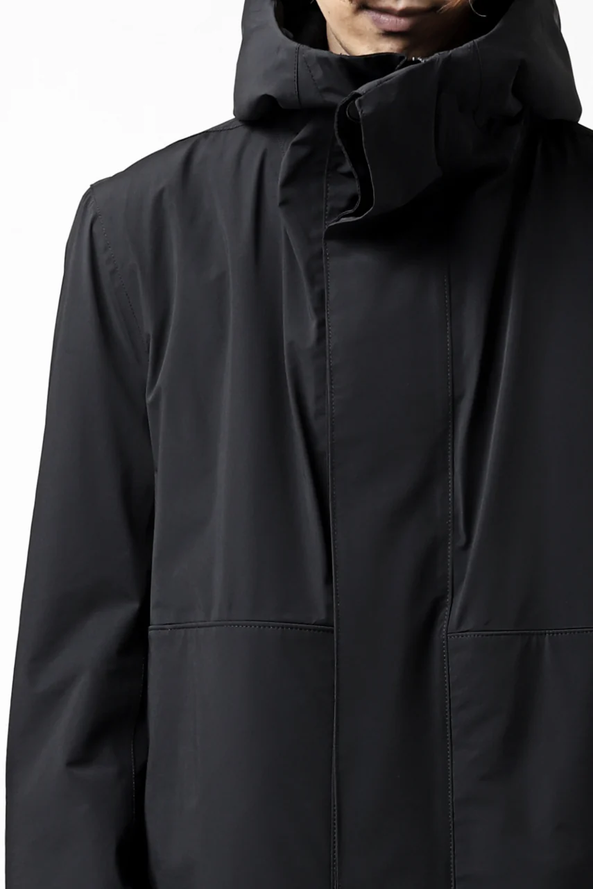 Hannibal. Waterproof Hoodie Jacket / Reyk 105. Thermore® (MAT BLACK) - Image 58
