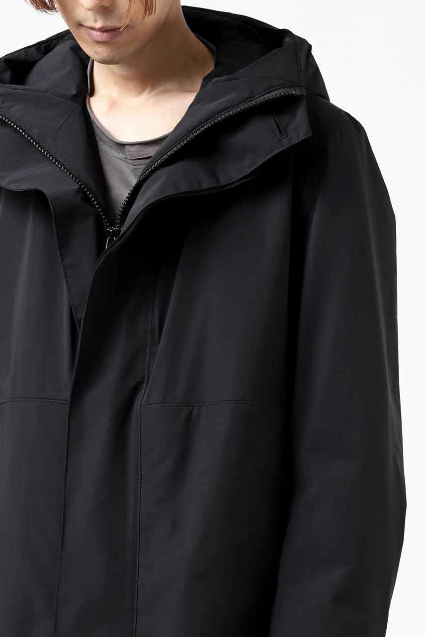 Hannibal. Waterproof Hoodie Jacket / Reyk 105. Thermore® (MAT BLACK) - Image 63
