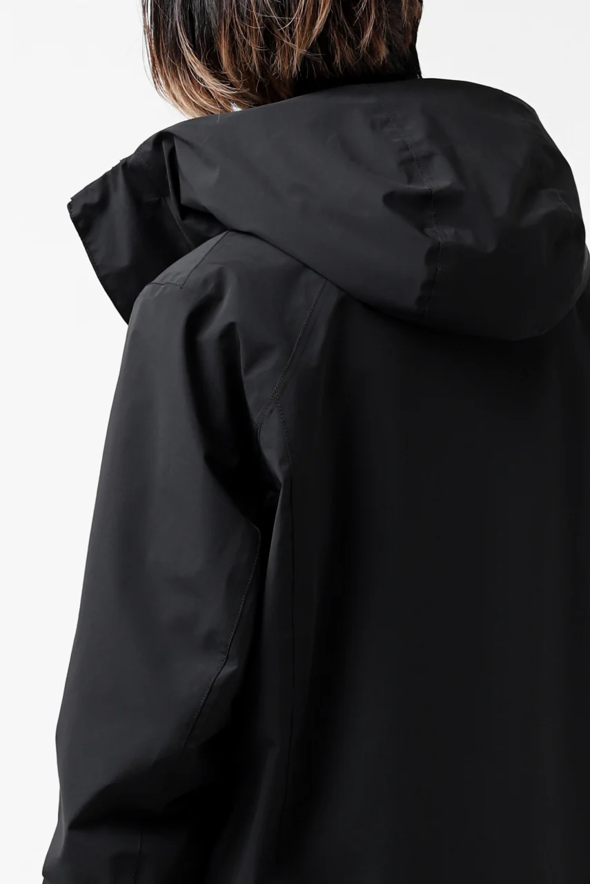 Hannibal. Waterproof Hoodie Jacket / Reyk 105. Thermore® (MAT BLACK) - Image 68