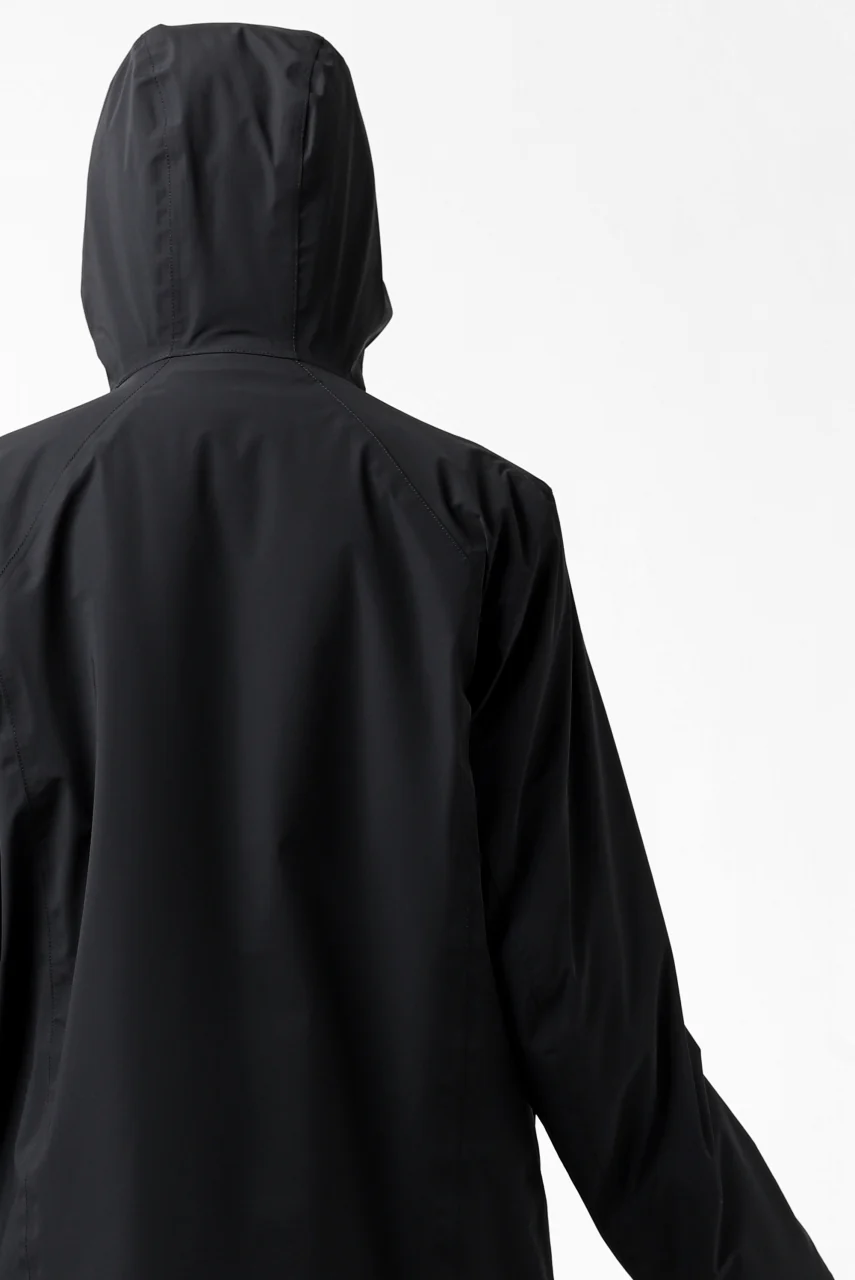 Hannibal. Waterproof Hoodie Jacket / Reyk 105. Thermore® (MAT BLACK) - Image 70