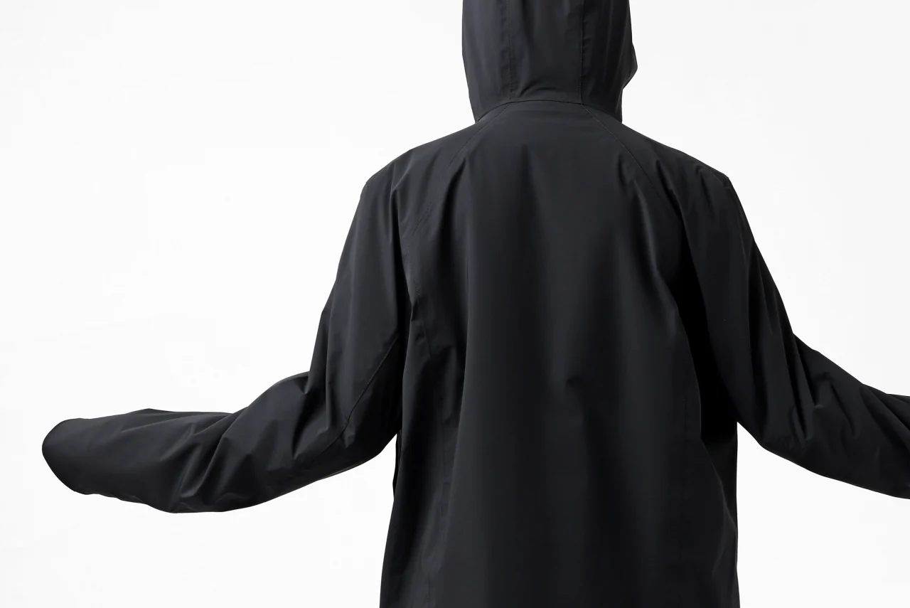 Hannibal. Waterproof Hoodie Jacket / Reyk 105. Thermore® (MAT BLACK) - Image 75