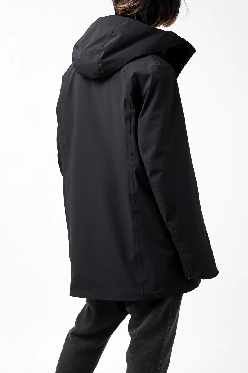 Hannibal. Waterproof Hoodie Jacket / Reyk 105. Thermore® (MAT BLACK) - Image 8
