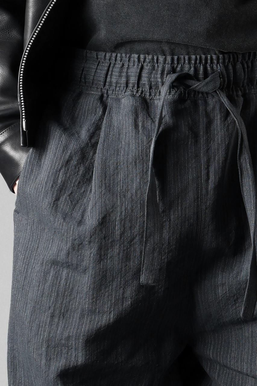Hannibal. Wide Fit Draw String Trousers / Wiktor 236. (BLUE SHALE) - Image 14