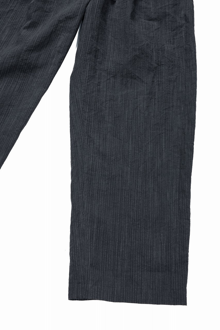 Hannibal. Wide Fit Draw String Trousers / Wiktor 236. (BLUE SHALE) - Image 8