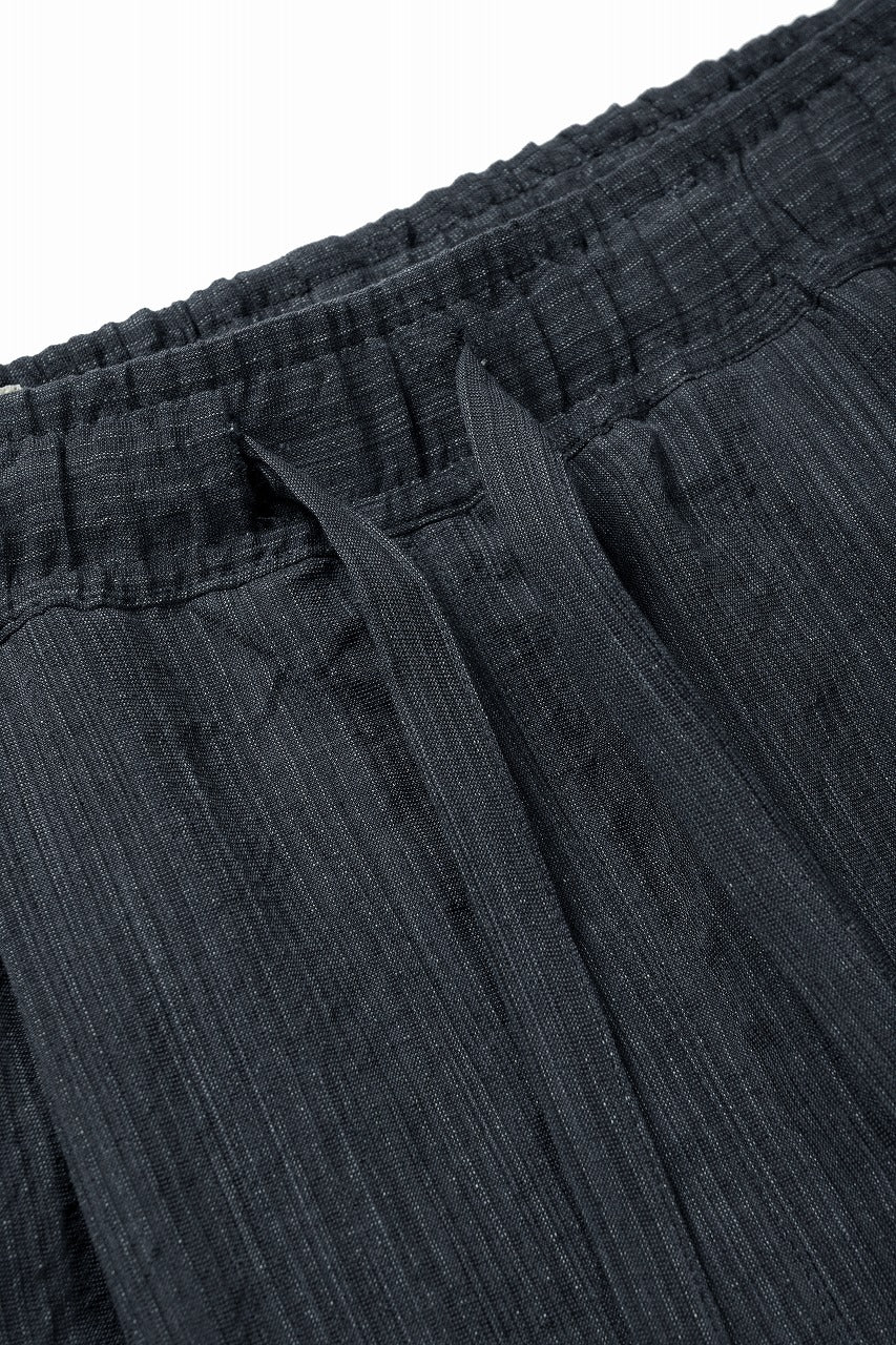 Hannibal. Wide Fit Draw String Trousers / Wiktor 236. (BLUE SHALE) - Image 9