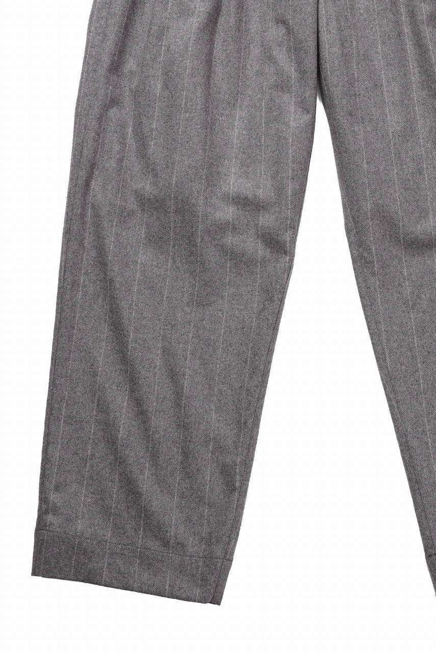 Hannibal. Wide Pleated Trousers / Homer 222. (GREY MARBLE) - Image 5