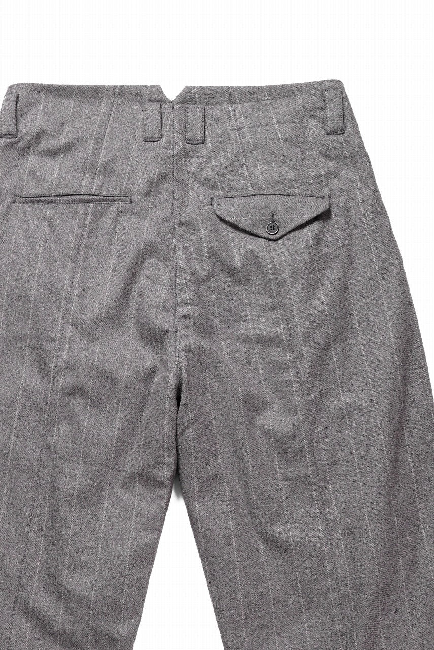 Hannibal. Wide Pleated Trousers / Homer 222. (GREY MARBLE) - Image 9