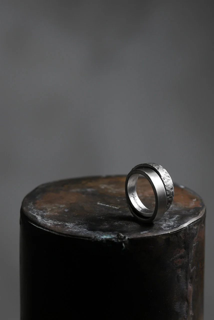 Holzpuppe Double banded Silver ring texture-1 - Image 12