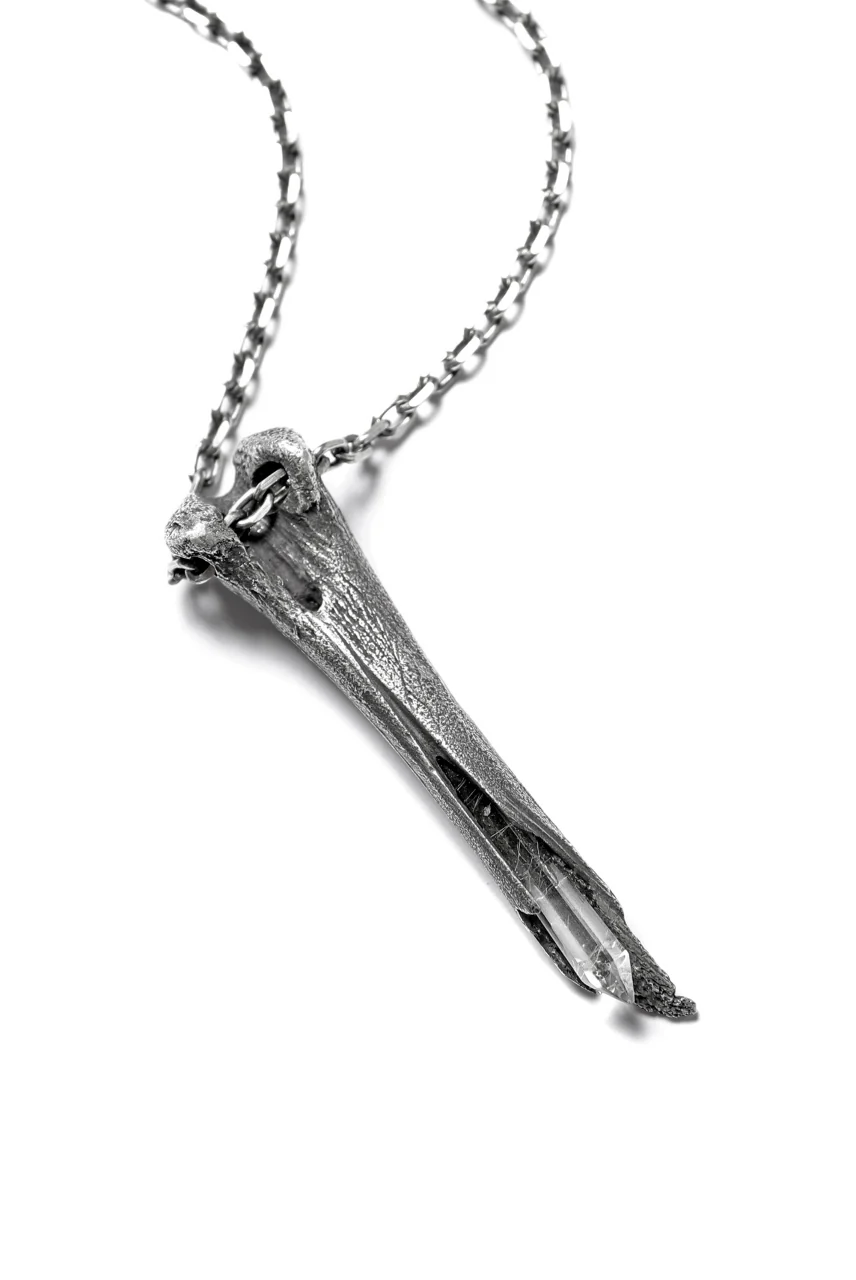 Holzpuppe exclusive Femur Bone Pendants with White Quartz - Image 6
