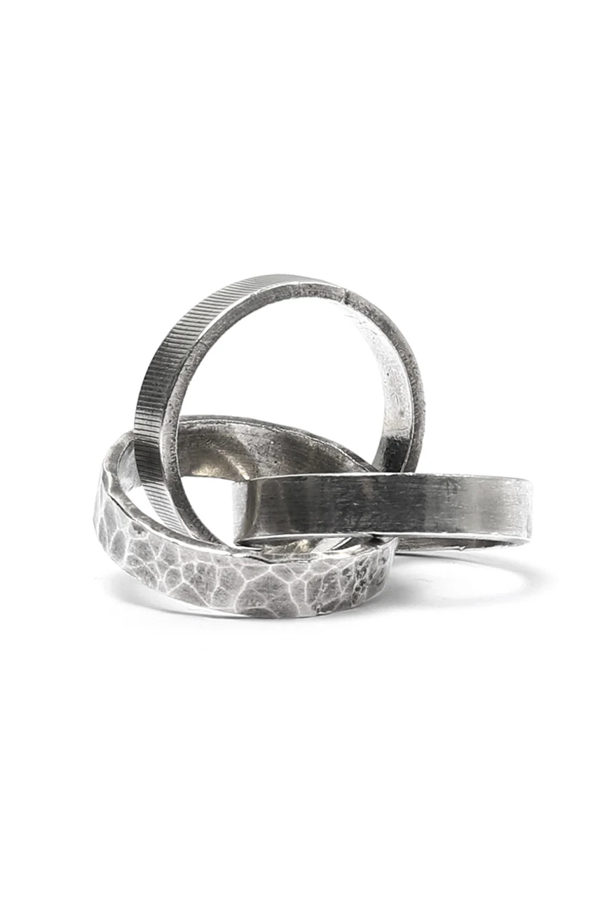 Holzpuppe Trinity Silver Ring (HR-1226) - Image 7