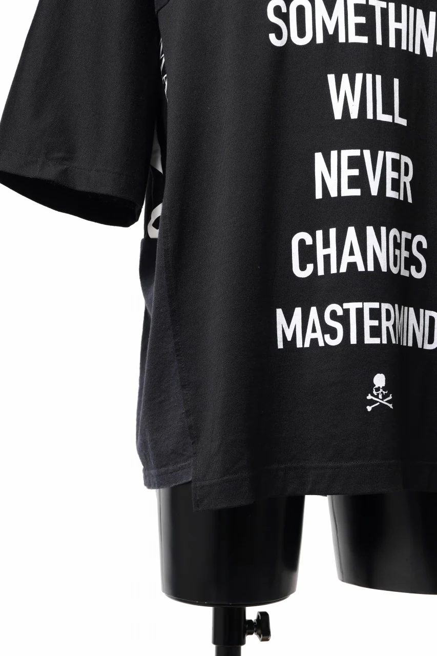 mastermind JAPAN x CHANGES exclusive ReBUILD T-SHIRT / REGULARFIT (BLACK #C) - Image 10