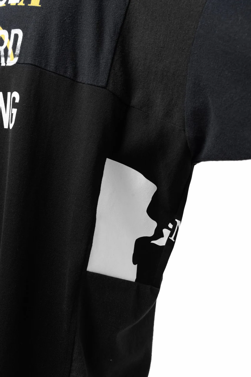 mastermind JAPAN x CHANGES exclusive ReBUILD T-SHIRT / REGULARFIT (BLACK #C) - Image 14