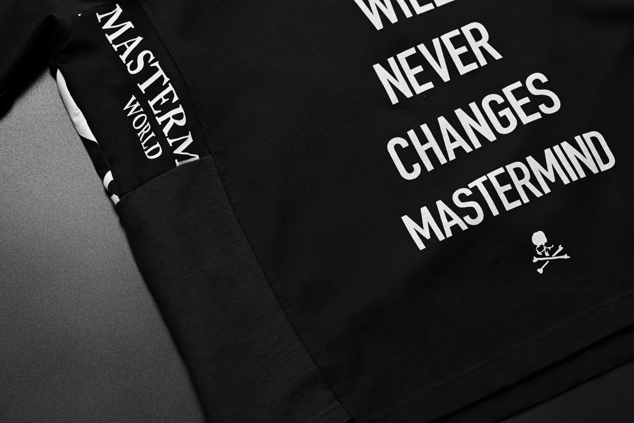 mastermind JAPAN x CHANGES exclusive ReBUILD T-SHIRT / REGULARFIT (BLACK #C) - Image 18