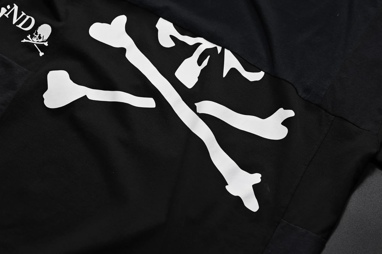 mastermind JAPAN x CHANGES exclusive ReBUILD T-SHIRT / REGULARFIT (BLACK #C) - Image 19
