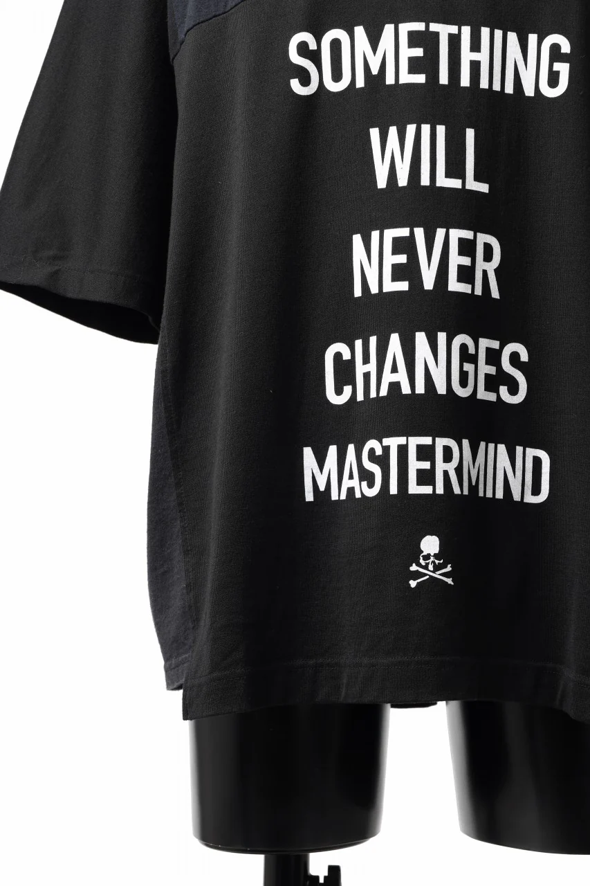 mastermind JAPAN x CHANGES exclusive ReBUILD T-SHIRT / REGULARFIT (BLACK #C) - Image 7