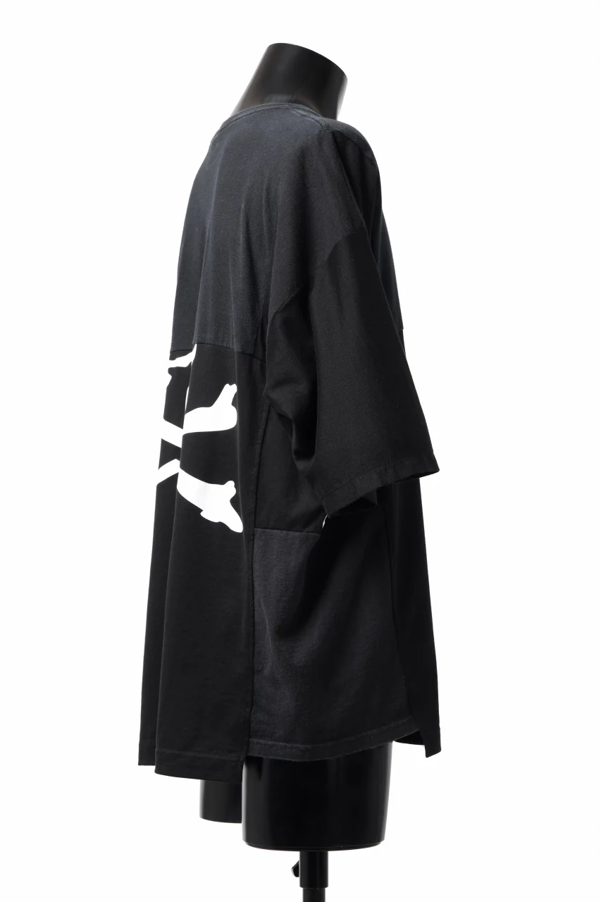 mastermind JAPAN x CHANGES exclusive ReBUILD T-SHIRT / REGULARFIT (BLACK #C) - Image 9