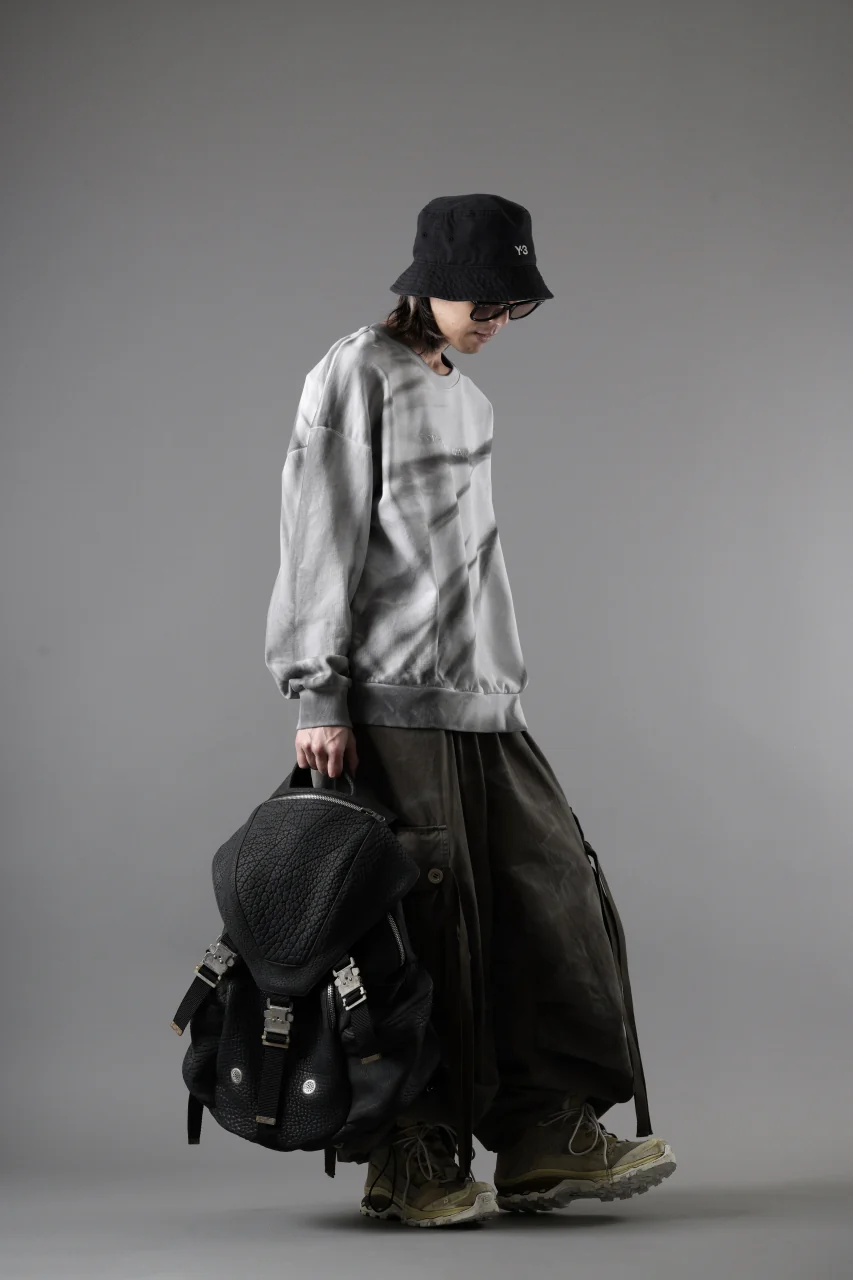 ierib Addiction Rucksack / Rough Bull Leather (BLACK) - Image 43