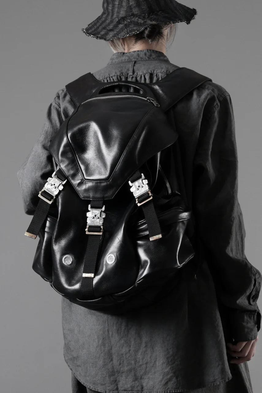 ierib Addiction Rucksack / Smooth Horse Leather (BLACK) - Image 20