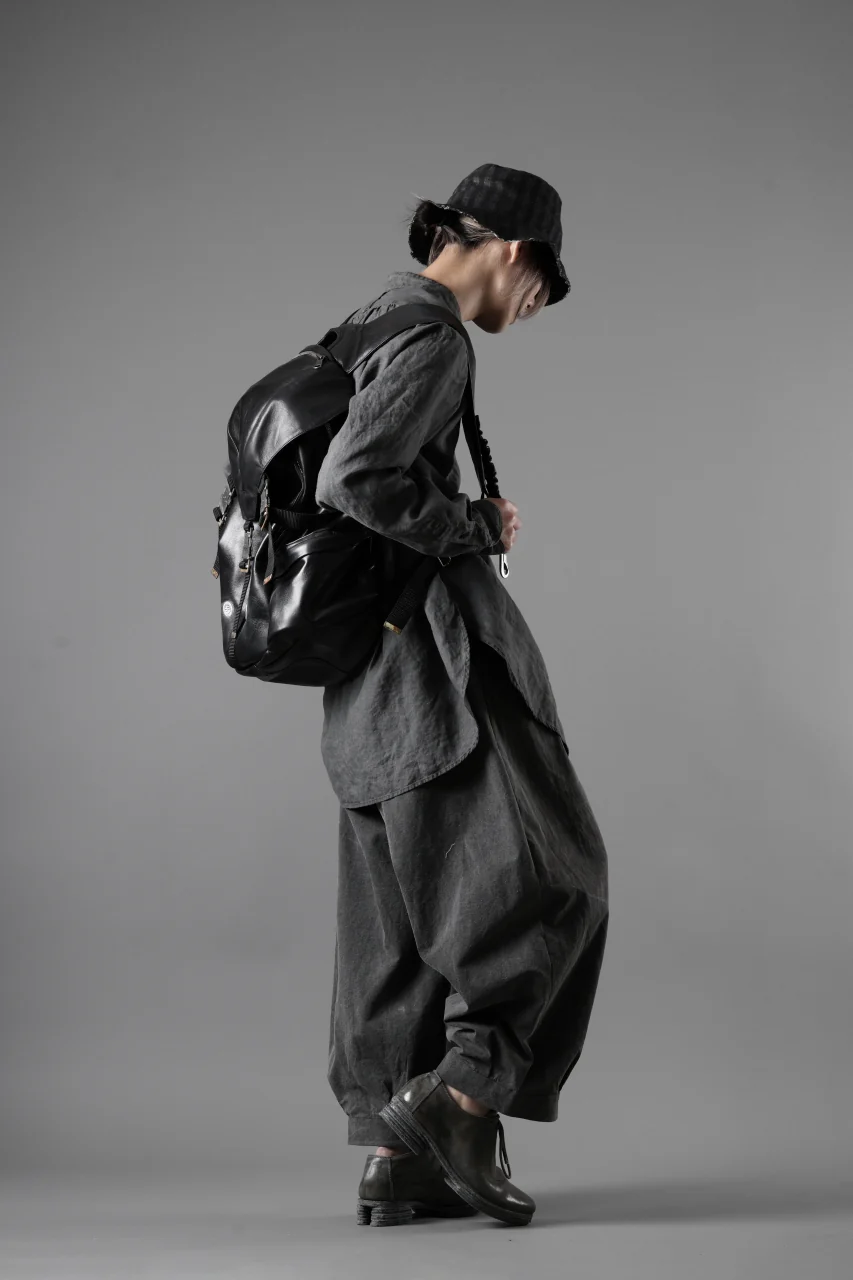 ierib Addiction Rucksack / Smooth Horse Leather (BLACK) - Image 30