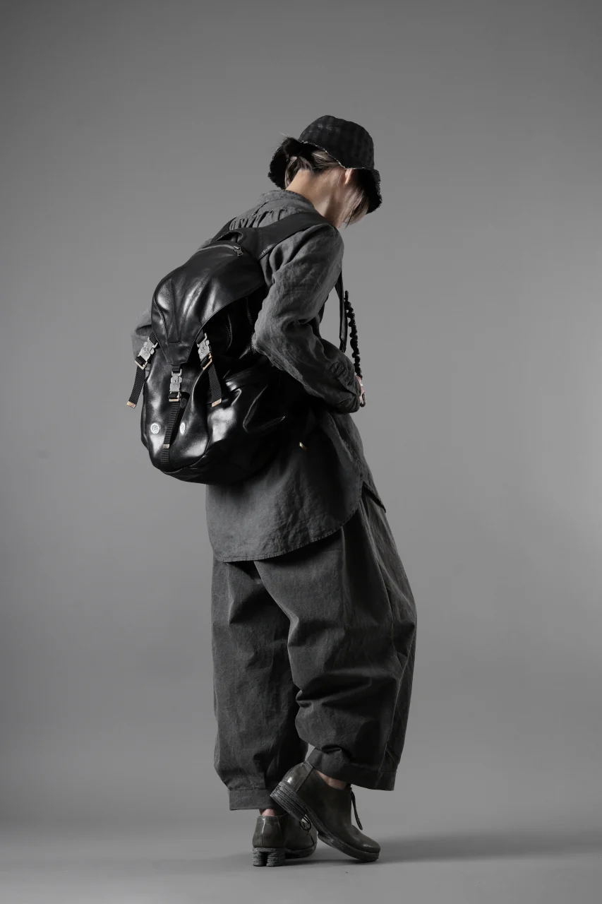 ierib Addiction Rucksack / Smooth Horse Leather (BLACK) - Image 32