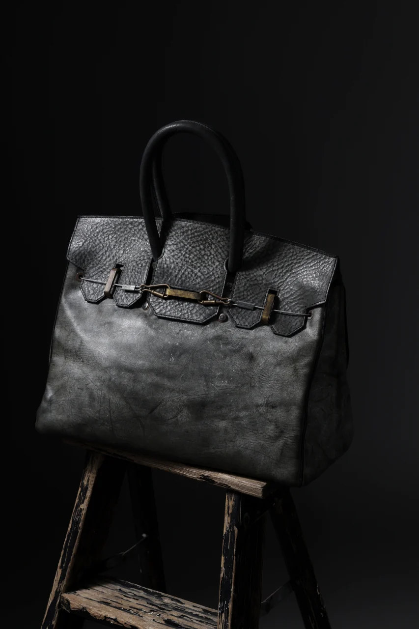 ierib Bark Bag #35 / Smith Leather (BLACK) - Image 16