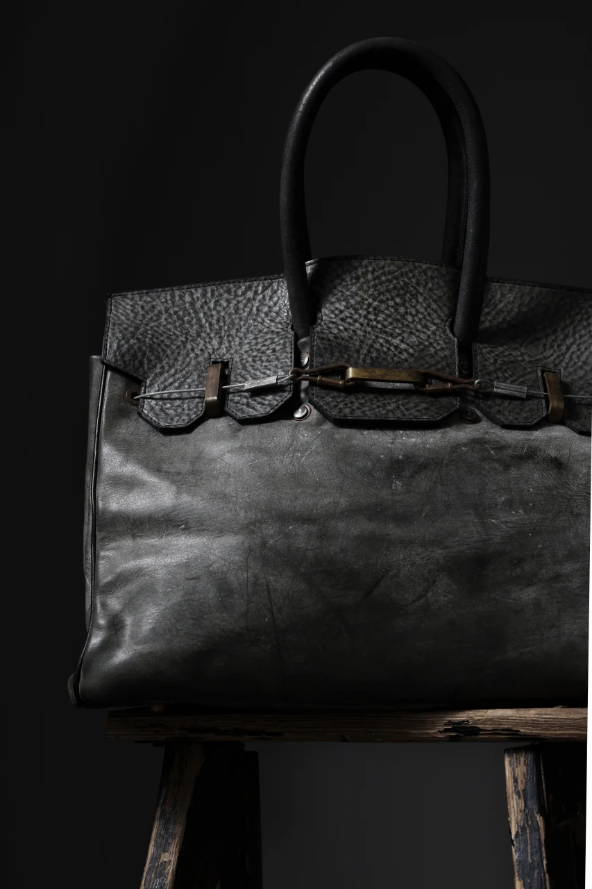 ierib Bark Bag #35 / Smith Leather (BLACK) - Image 19
