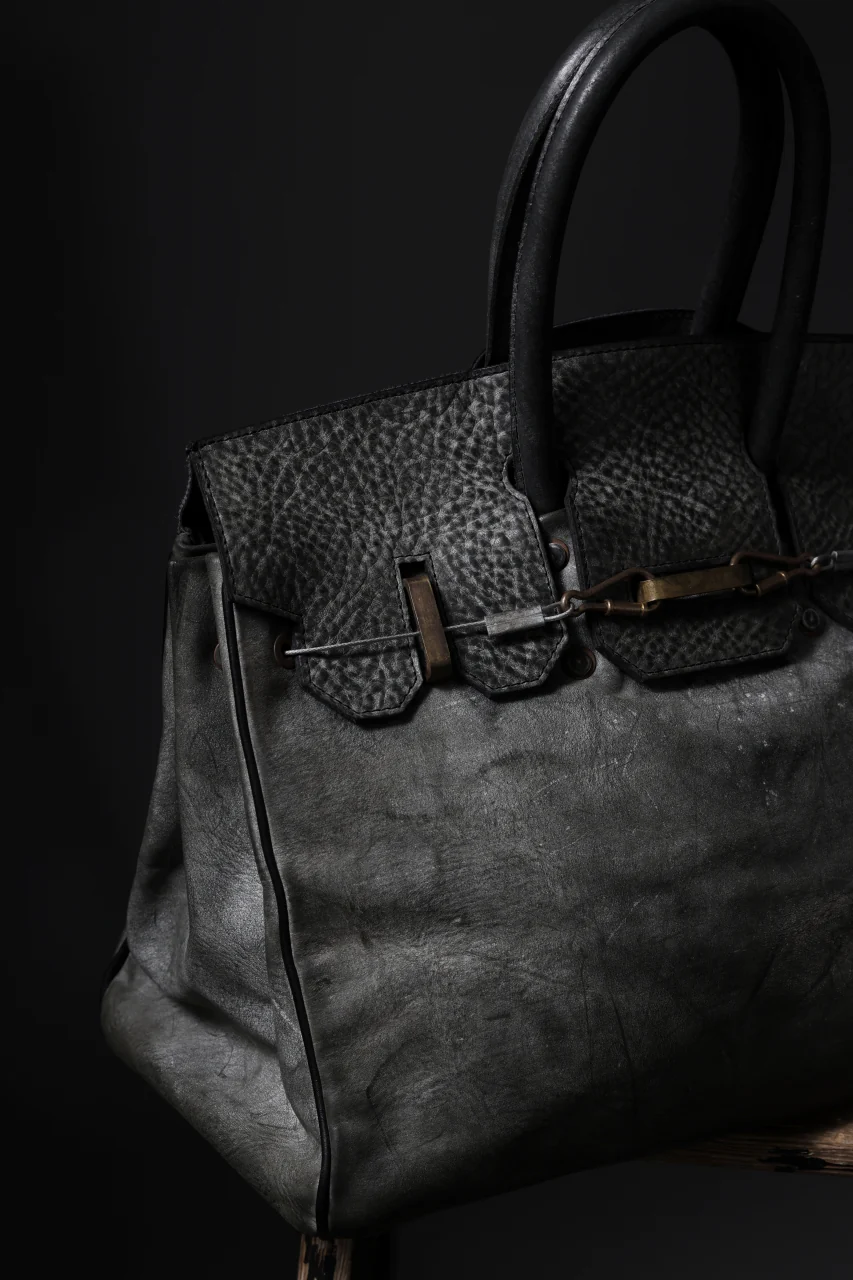 ierib Bark Bag #35 / Smith Leather (BLACK) - Image 20