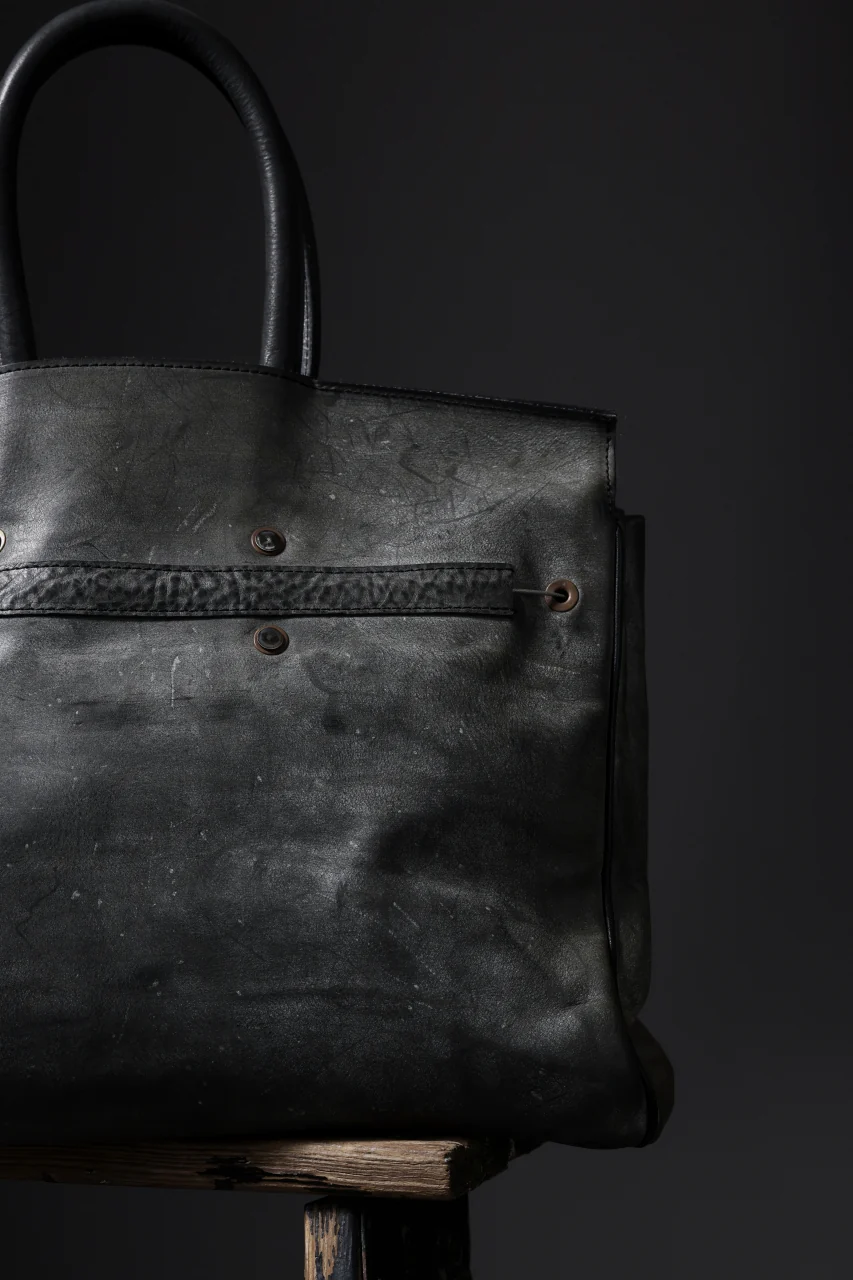 ierib Bark Bag #35 / Smith Leather (BLACK) - Image 24