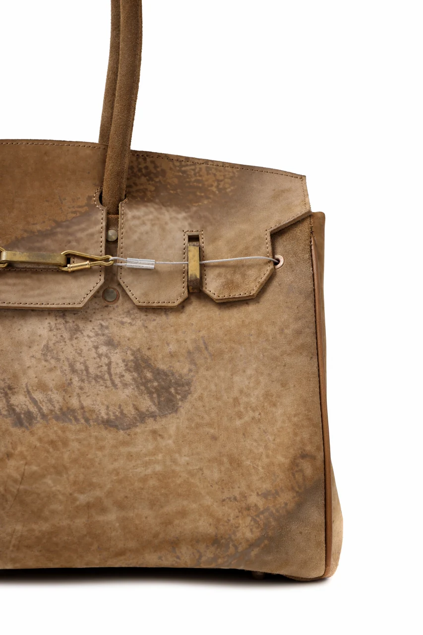 ierib exclusive Bark Bag #40 / Marble Cordovan (BROWN) - Image 14