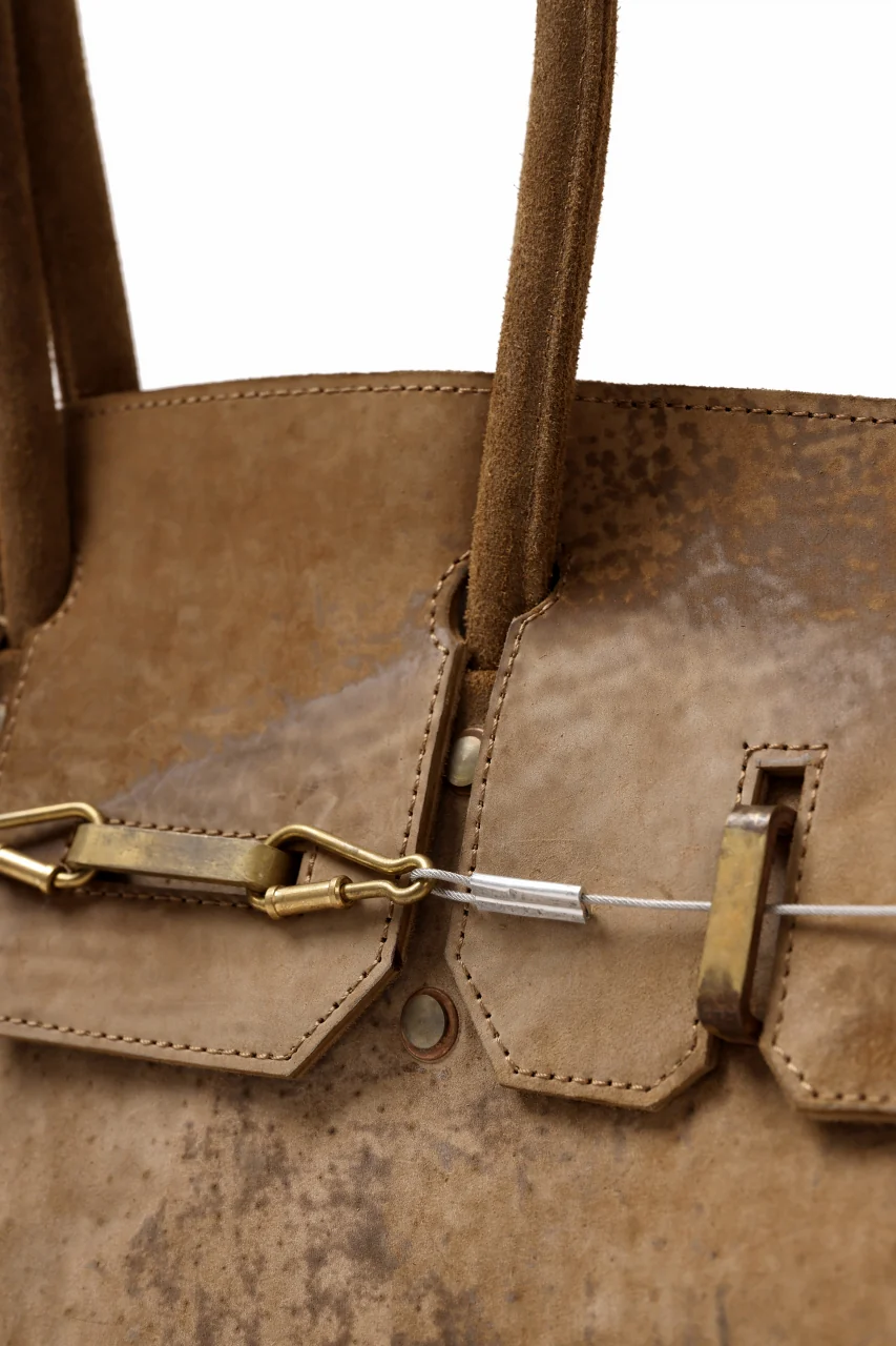 ierib exclusive Bark Bag #40 / Marble Cordovan (BROWN) - Image 16
