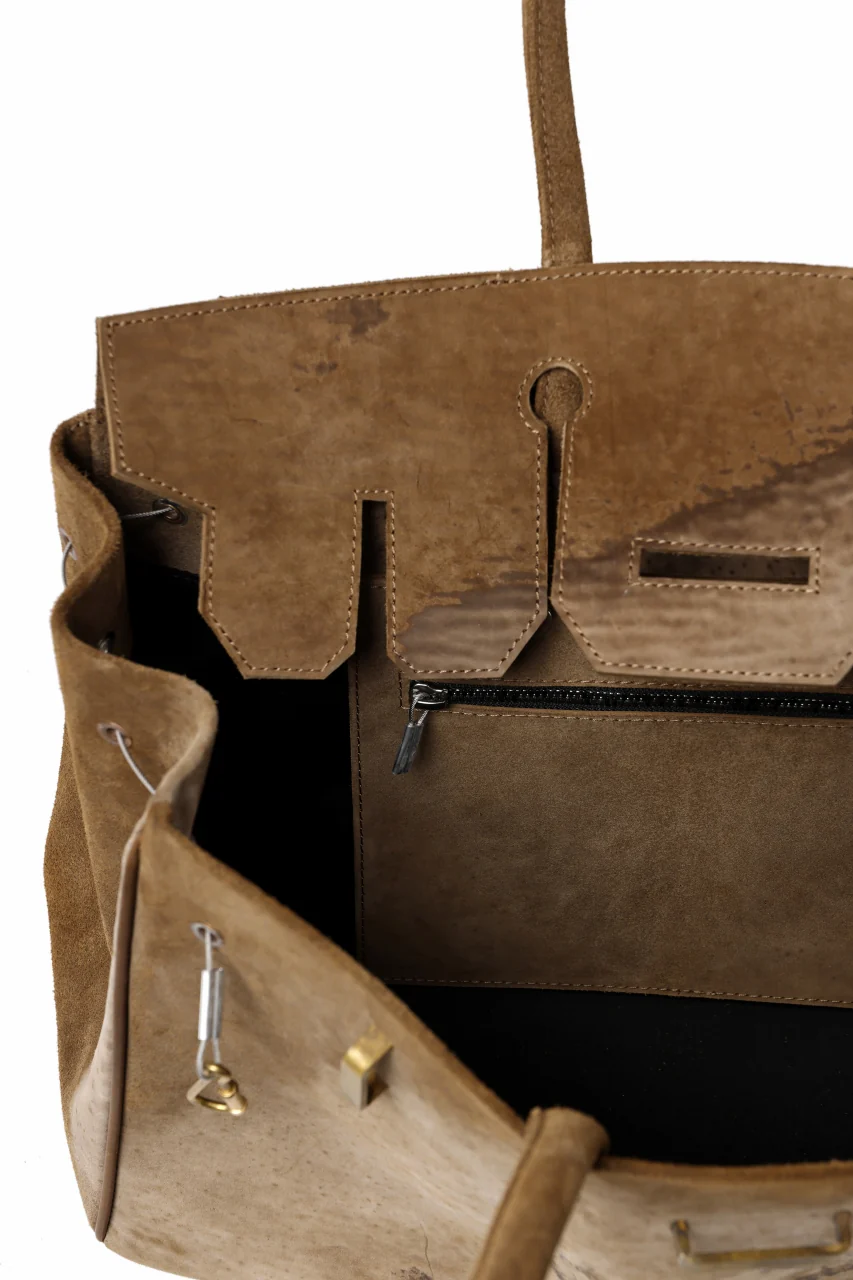 ierib exclusive Bark Bag #40 / Marble Cordovan (BROWN) - Image 26