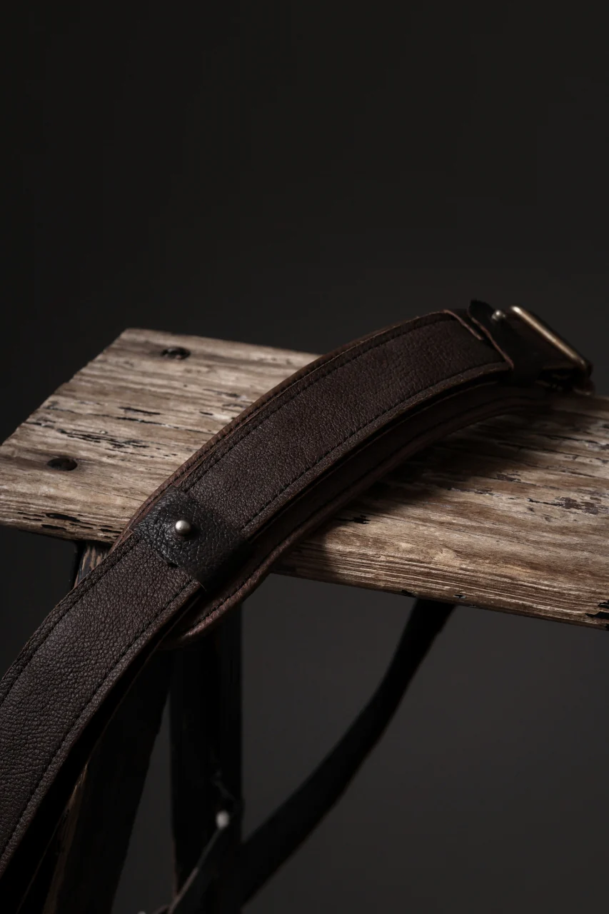 ierib Bark Hand Bag 30 / Vintage SAKABUKURO (BROWN) - Image 11
