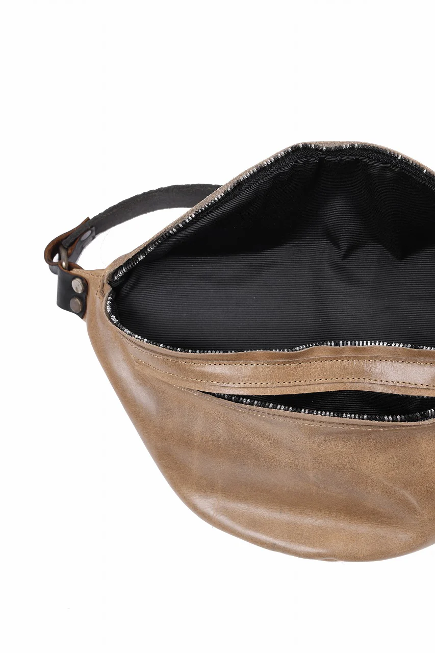 ierib Body Bag WB2 / Italian Cow Leather (SKIN BEIGE) - Image 10