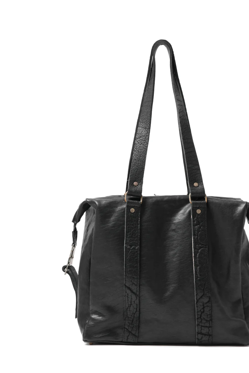 ierib Buckle Dr-Bag / FVT Oiled Horse (BLACK) - Image 10