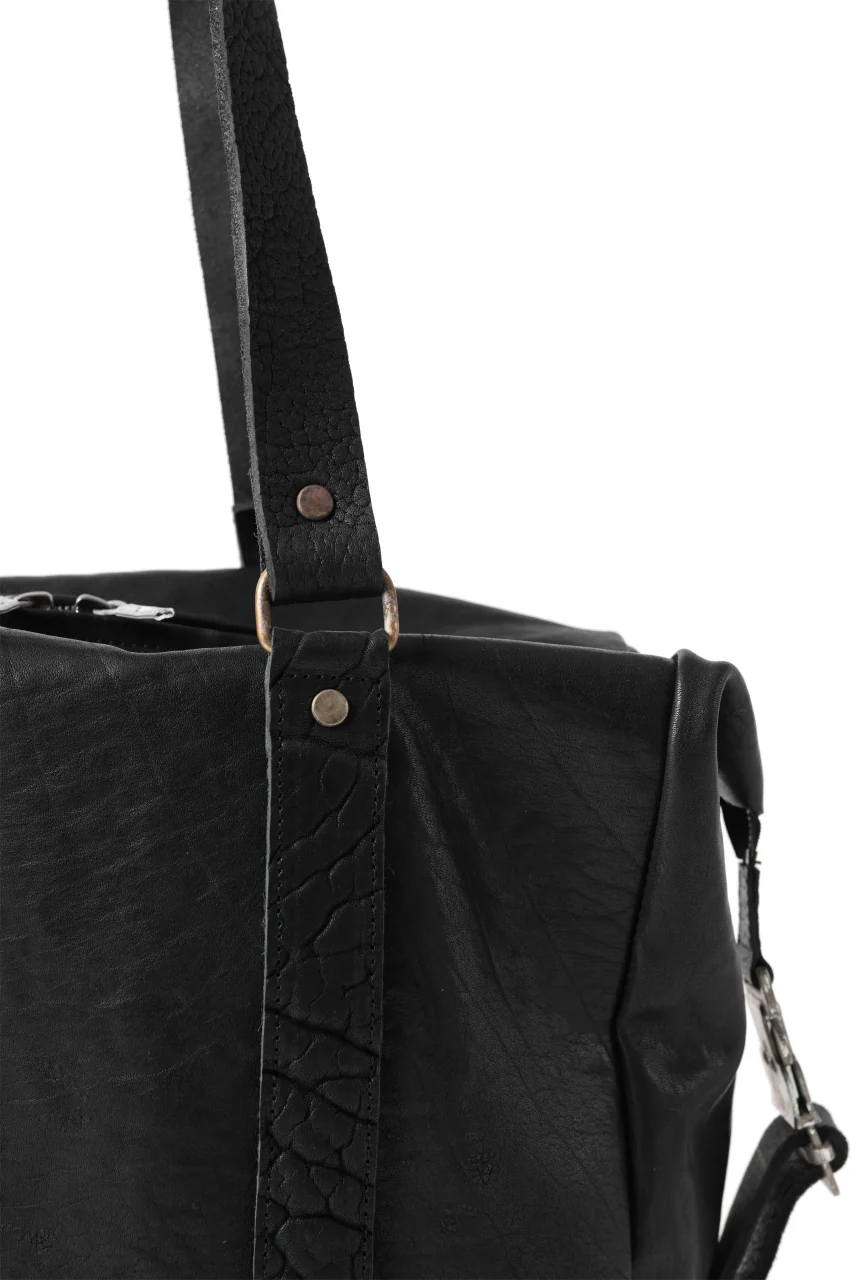 ierib Buckle Dr-Bag / FVT Oiled Horse (BLACK) - Image 13