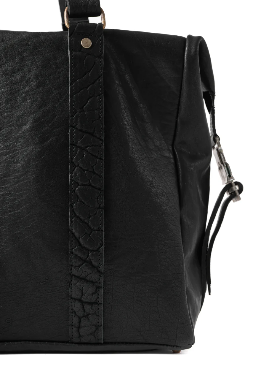 ierib Buckle Dr-Bag / FVT Oiled Horse (BLACK) - Image 14