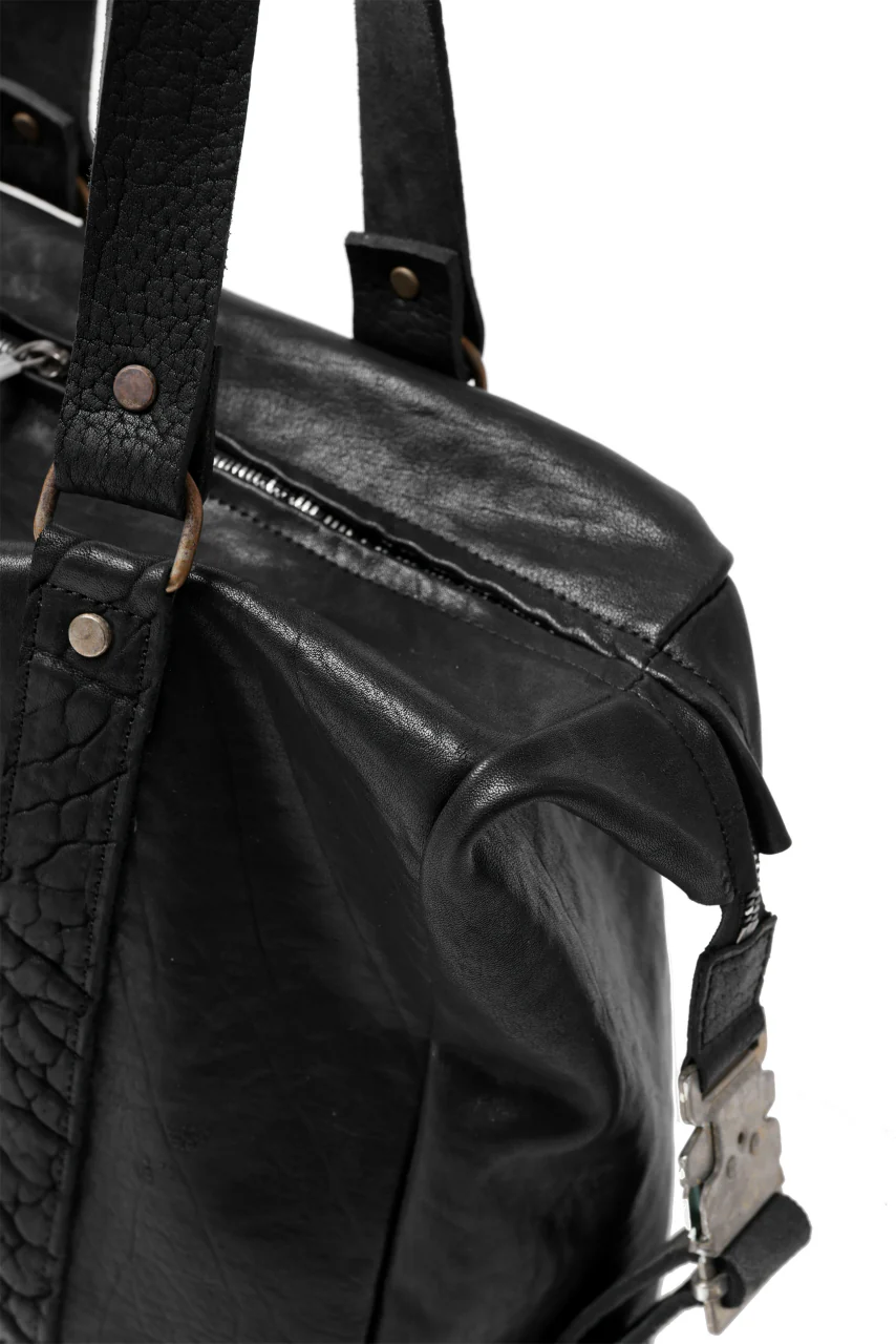 ierib Buckle Dr-Bag / FVT Oiled Horse (BLACK) - Image 15