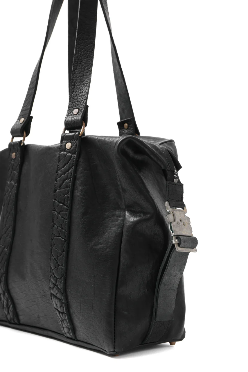 ierib Buckle Dr-Bag / FVT Oiled Horse (BLACK) - Image 16