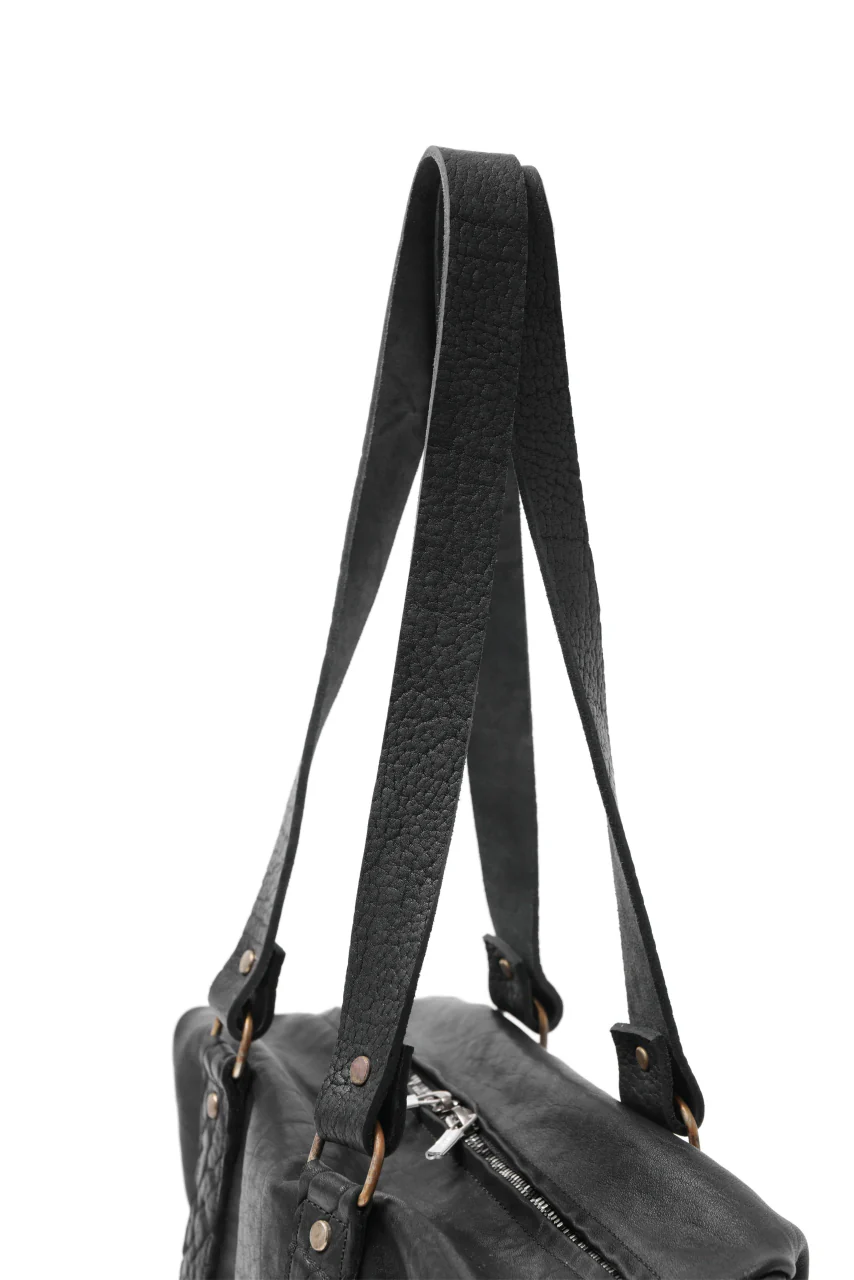 ierib Buckle Dr-Bag / FVT Oiled Horse (BLACK) - Image 17