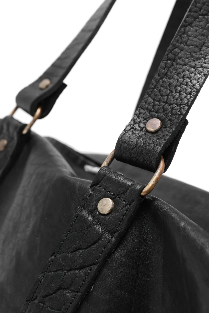 ierib Buckle Dr-Bag / FVT Oiled Horse (BLACK) - Image 19