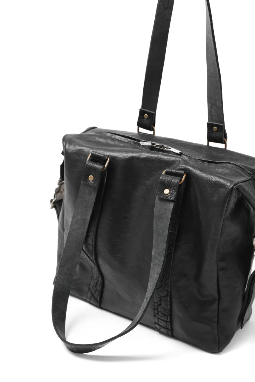 ierib Buckle Dr-Bag / FVT Oiled Horse (BLACK) - Image 23