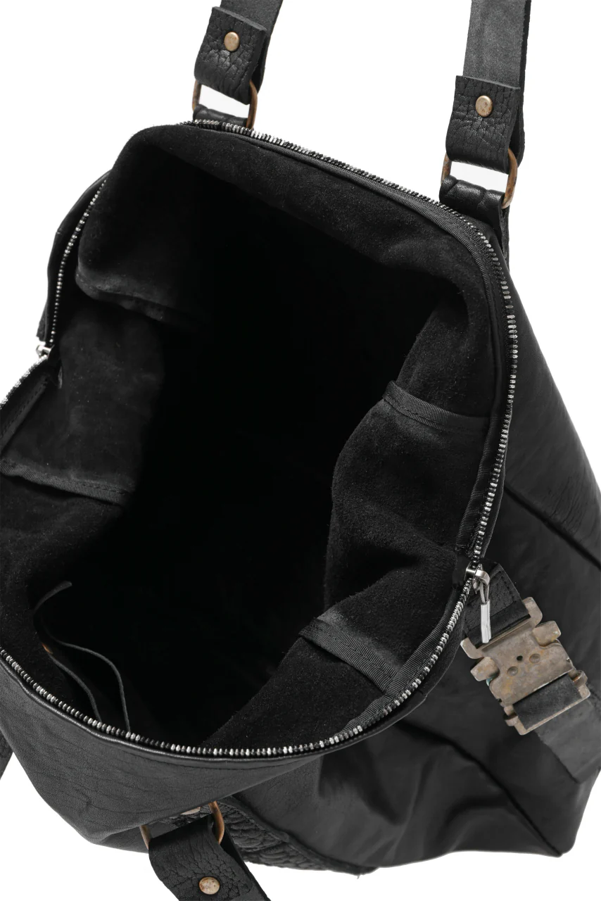 ierib Buckle Dr-Bag / FVT Oiled Horse (BLACK) - Image 26