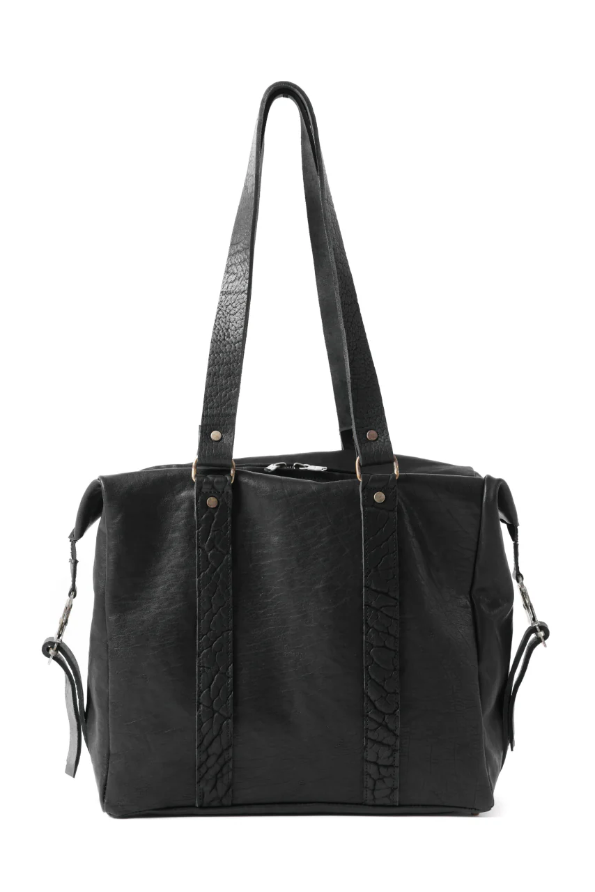 ierib Buckle Dr-Bag / FVT Oiled Horse (BLACK) - Image 6