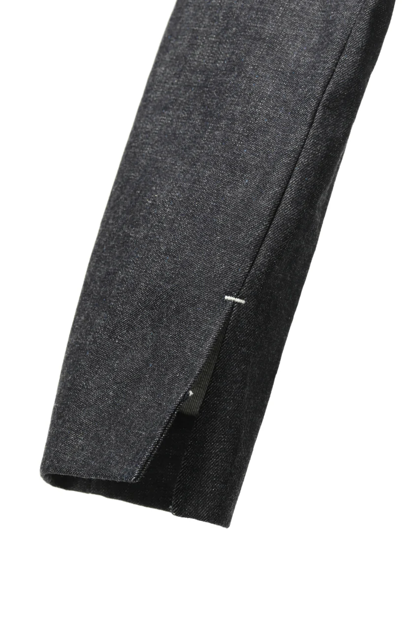 ierib CURVED TROUSERS / 19oz JAPANESE SELVEDGE DENIM (INDIGO) - Image 24
